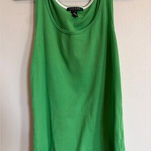 Ralph Lauren Vibrant Green Tank Top